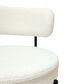 Hearth and Haven Side Chair with White Cushion in Black (Set of 2), , large