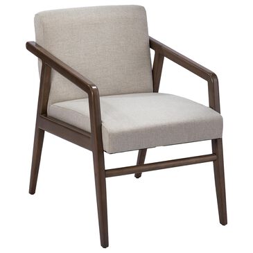 Southern Enterprises Dexby Accent Chair in Cream and Brown, , large