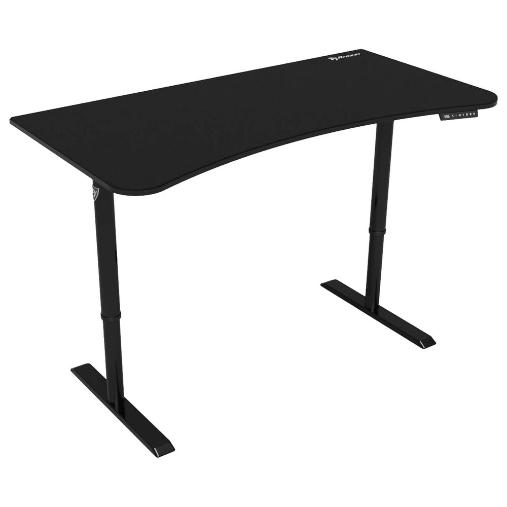 Arozzi Arena Moto Motorized Gaming Desk in Black