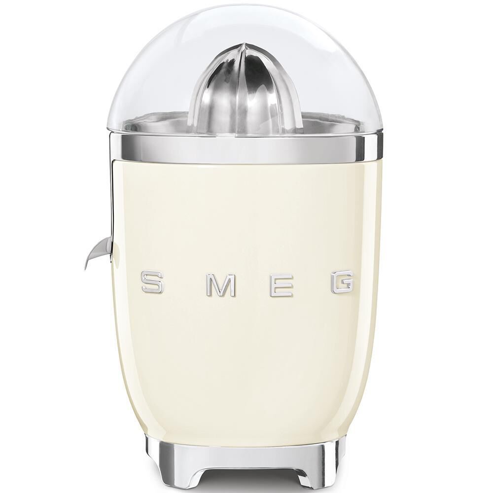 SMEG Retro Style Citrus Juicer in Cream and Polished Chrome, , large