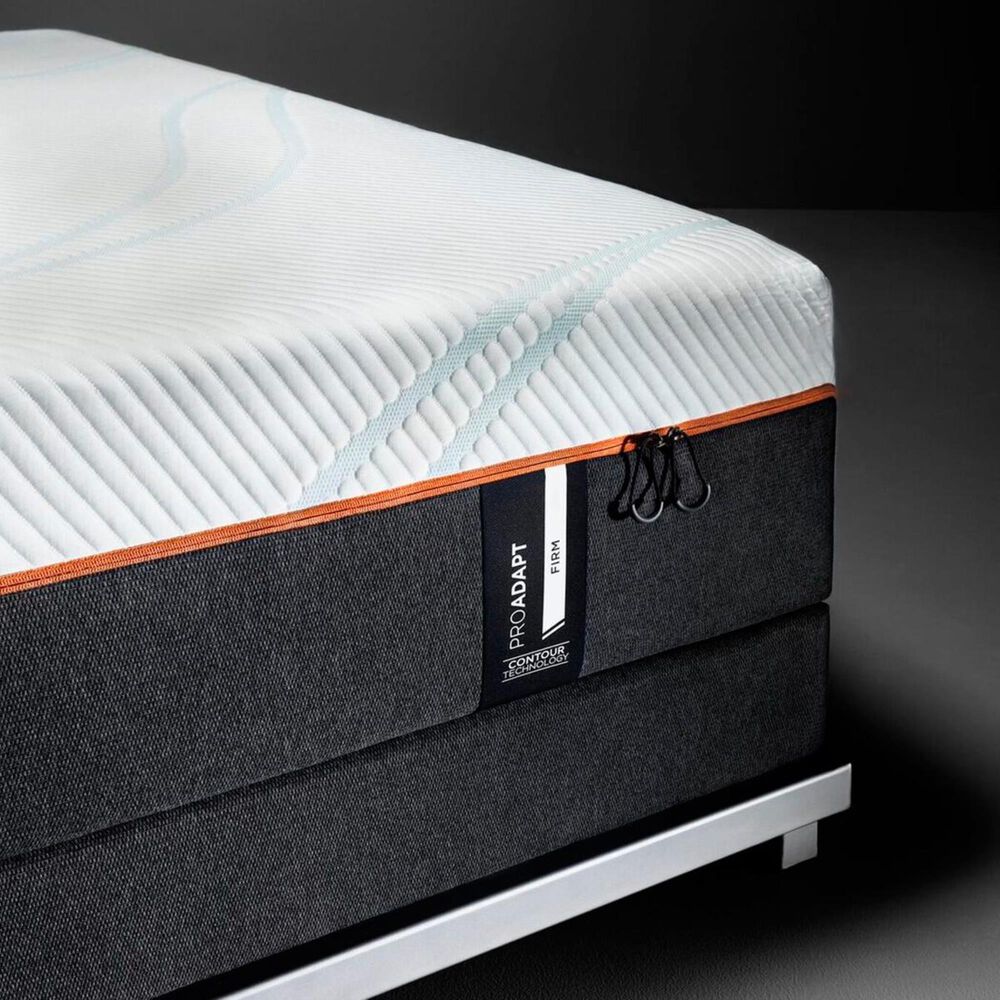 Tempur-Pedic TEMPUR-PROADAPT Firm Queen Mattress with Low Profile Box Spring, , large