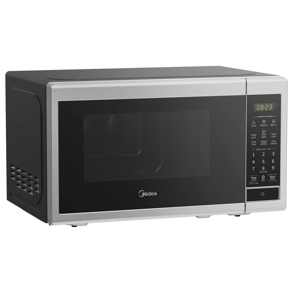 Midea 0.7 Cu. Ft. Countertop Microwave Oven in Stainless Steel, , large