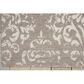 Nourison Damask DAS03 5" x 7" Ivory and Grey Area Rug, , large