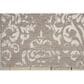Nourison Damask DAS03 5" x 7" Ivory and Grey Area Rug, , large