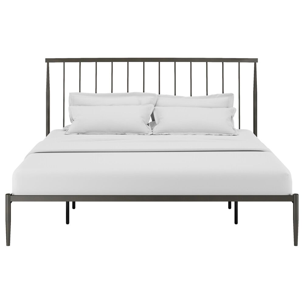 Richlands Furniture Kent King Platform Bed in Oiled Bronze, , large