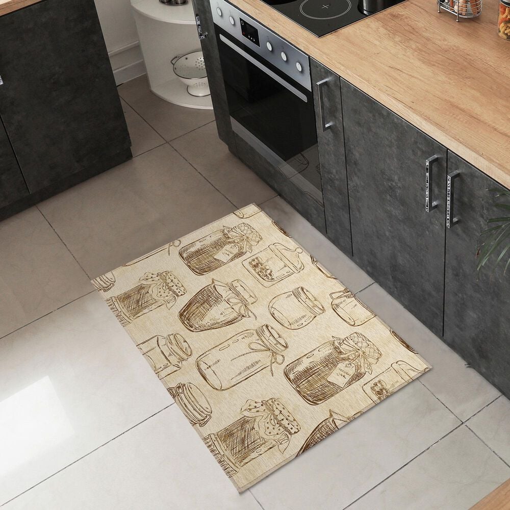 Dalyn Rug Company Kendall KE18 2&#39;6&quot; x 3&#39;10&quot; Parchment Area Rug, , large