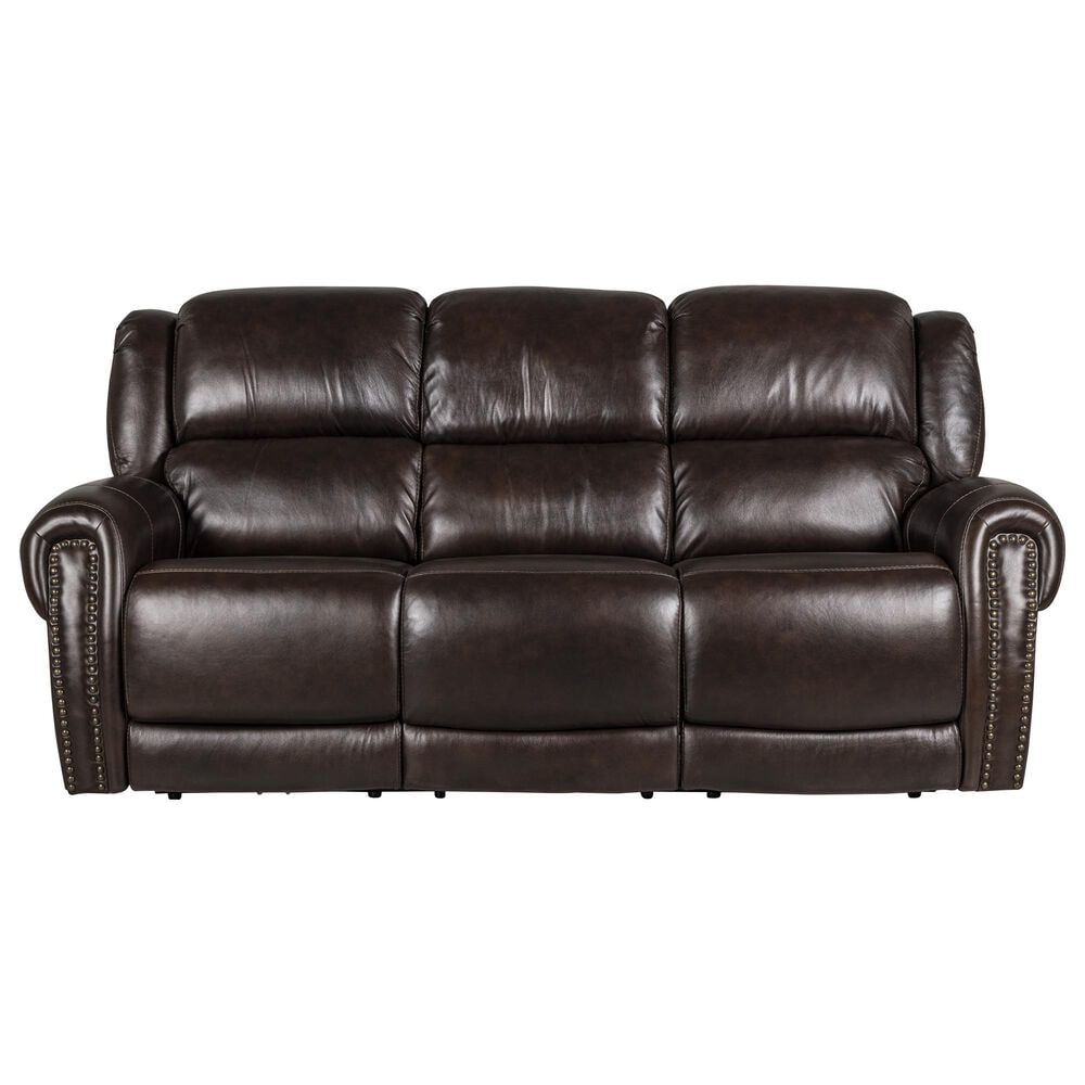 Vogue Home Furnishings Churchill Power Reclining Sofa in Buckhead Bronze, , large