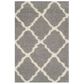 Safavieh Dallas Shag SGD257G-5 5"1" x 7"6" Grey/Ivory Area Rug, , large