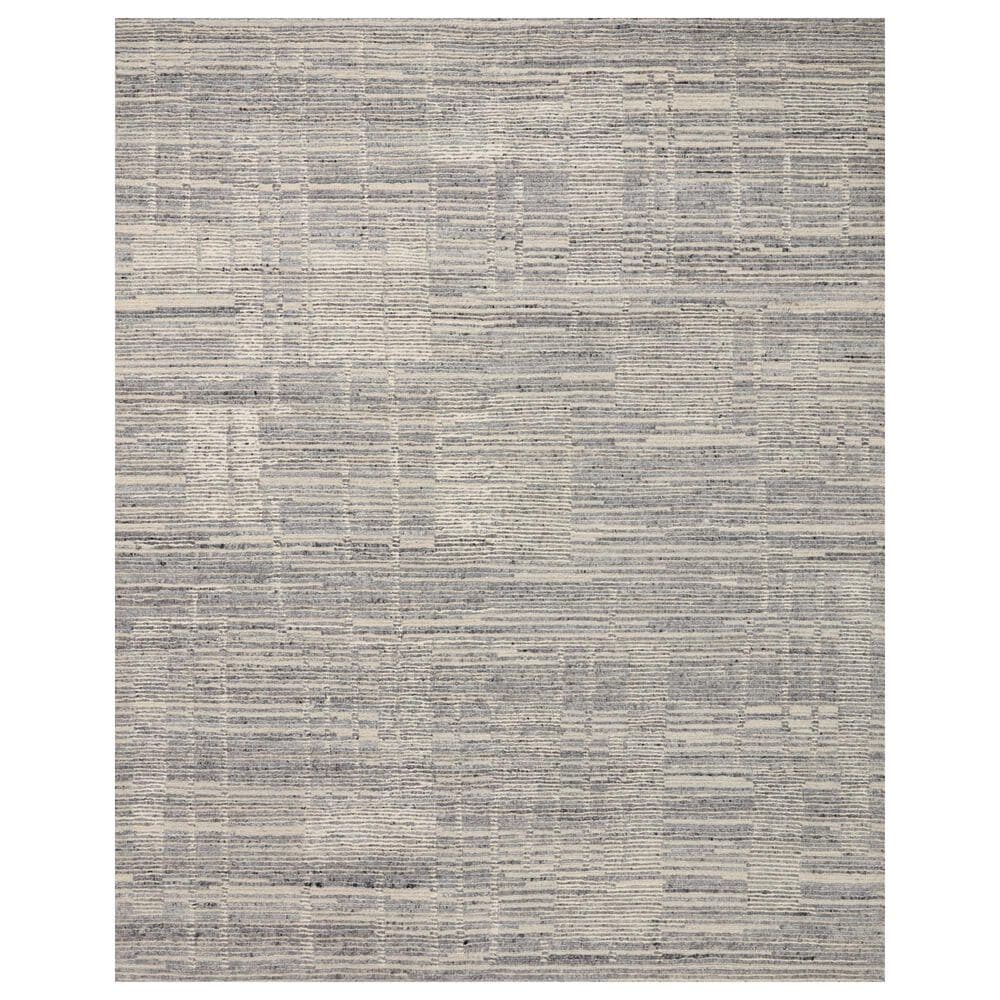 Loloi Raquel 4" x 6" Grey and Ivory Area Rug, , large