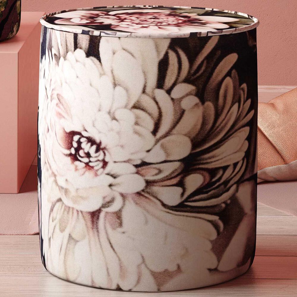 Tov Furniture Moody Pouf in Black, , large