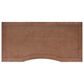 Jennifer Taylor Home Dauphin 59" 5-Drawer Executive Desk in Brown, , large