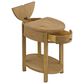 Forma & Co BoHo Chairside Table in Prairie Oak, , large