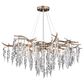 Vaxcel Rainier 5-Light Chandelier in Silver Mist, , large