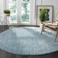 Safavieh Vision 6"7" Round Aqua Area Rug, , large