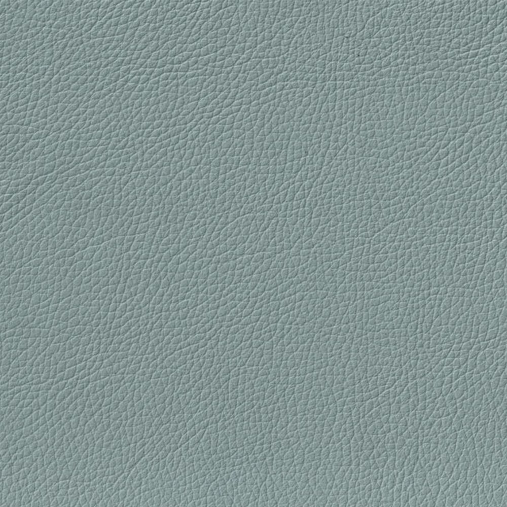 Hydeline Arvo Stationary Leather Loveseat in Spa Blue, , large