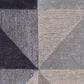 Surya Glasgow 8" x 10" Gray, Navy and Pale Blue Area Rug, , large