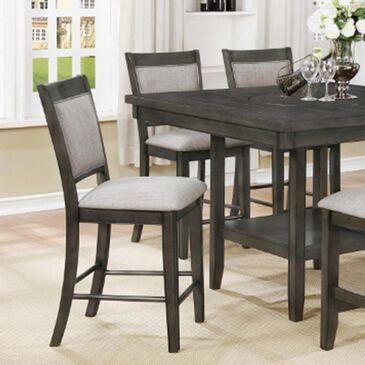 Claremont Fulton Counter Chair in Gray, , large