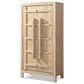 Jennifer Taylor Home Rowan 83" 2-Door Tall Storage Cabinet in Heritage Light Natural Brown, , large