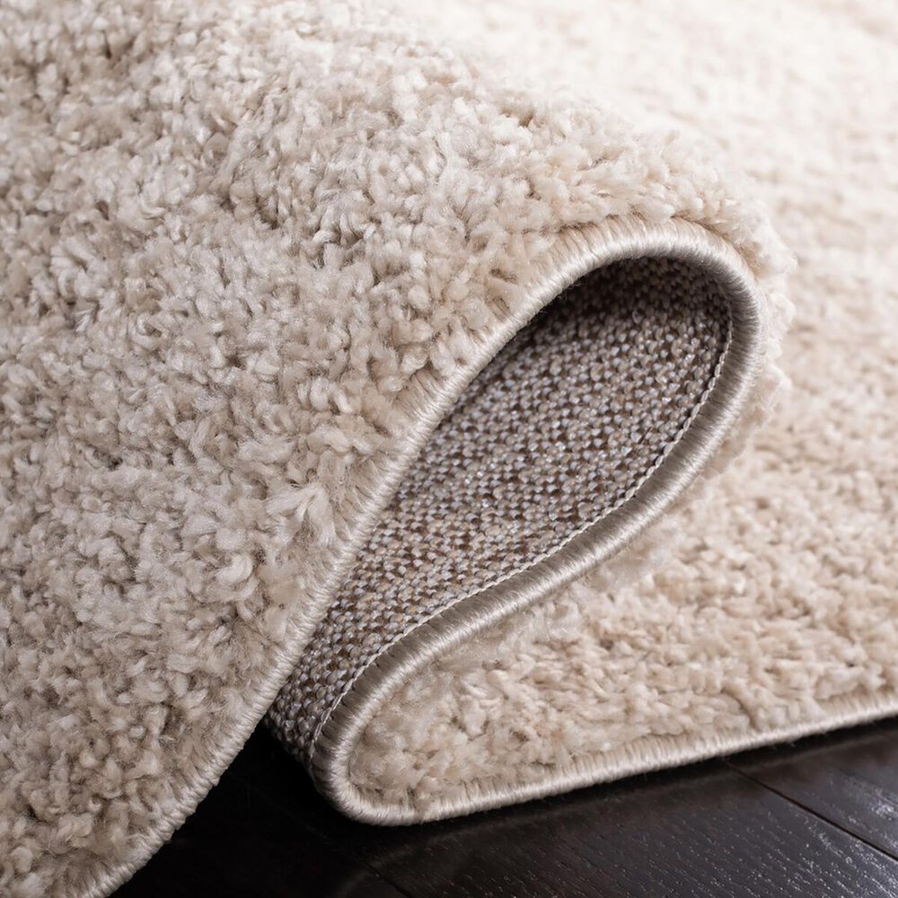Safavieh August Shag AUG561B 2&#39; x 8&#39; Beige Runner, , large