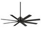 Minka-Aire Xtreme H2O 52" Indoor/Outdoor Ceiling Fan in Coal, , large