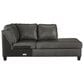 Ashley Valderno 2-Piece Right Facing Sectional with Chaise in Fog, , large