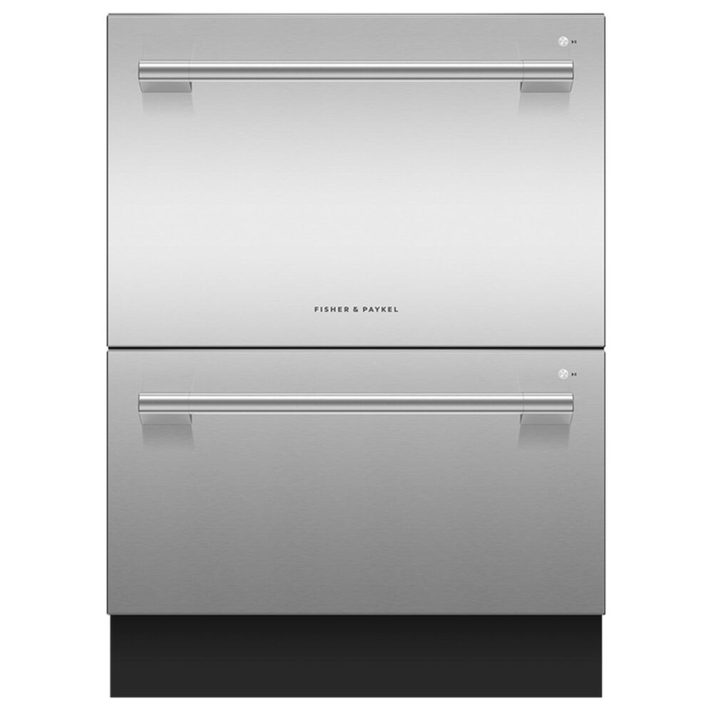 Fisher &amp; Paykel 4pc Kitchen Package with 16.8 Cu. Ft. Built-In French Door Refrigerator with Ice, 36&quot; Professional Dual Fuel Range with Natural Gas, 36&quot; 600 CFM Professional Range Hood, and 24&quot; Professional Built-In Double Drawer Dishwasher, , large
