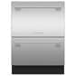 Fisher & Paykel 4pc Kitchen Package with 16.8 Cu. Ft. Built-In French Door Refrigerator with Ice, 36" Professional Dual Fuel Range with Natural Gas, 36" 600 CFM Professional Range Hood, and 24" Professional Built-In Double Drawer Dishwasher, , large