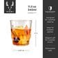 True Shatterproof Acrylic DOF Tumbler in Clear (Set of 4), , large
