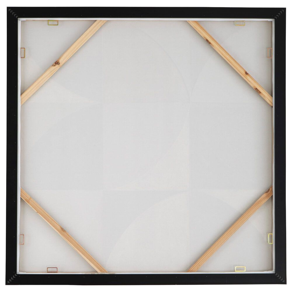 Ashley Harelman 40" x 40" Wall Art in Tan, Taupe and White, , large
