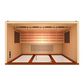 EZlife Vila Grande 4-Person Full Spectrum Near Zero EMF Far Infrared Sauna in Natural Hemlock, , large