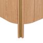 Fairfield Chair Portobello Cocktail Table in White, Light Brown and Brushed Brass, , large