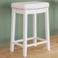 Linon Home Decor Claridge Counter Stool in White, , large