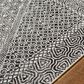 Surya Lavadora 5"3" x 7" Black, Gray and Light Gray Area Rug, , large