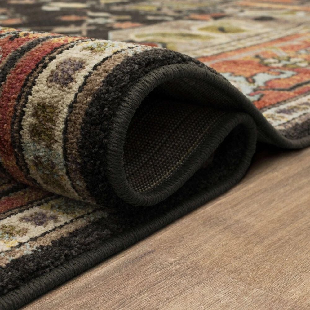 Karastan Pandora Covetous 8&#39; x 11&#39; Charcoal Area Rug, , large