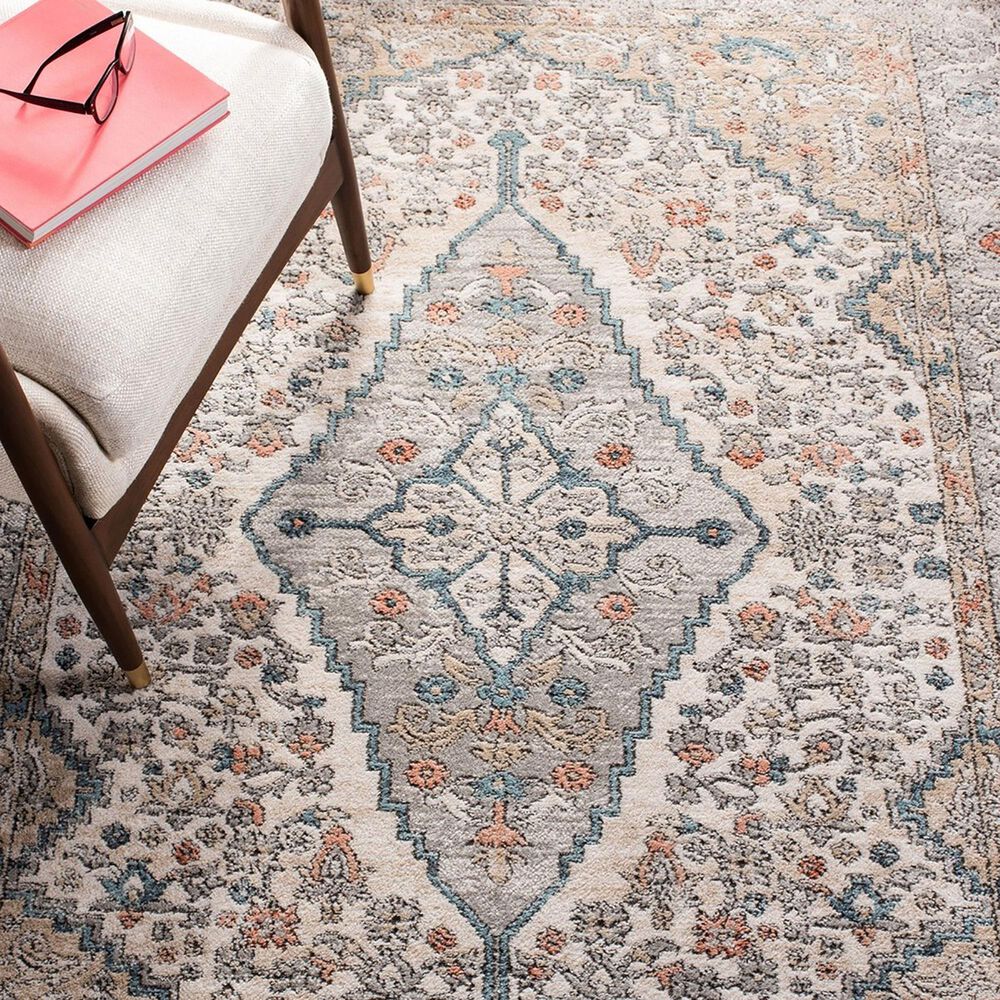 Safavieh Oregon ORE876   8&#39; x 10&#39; Grey and Ivory Area Rug, , large