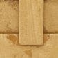 Maple and Jade 32" x 62" Geometric 3D Stripes Wall Decor in Satin Gold, , large