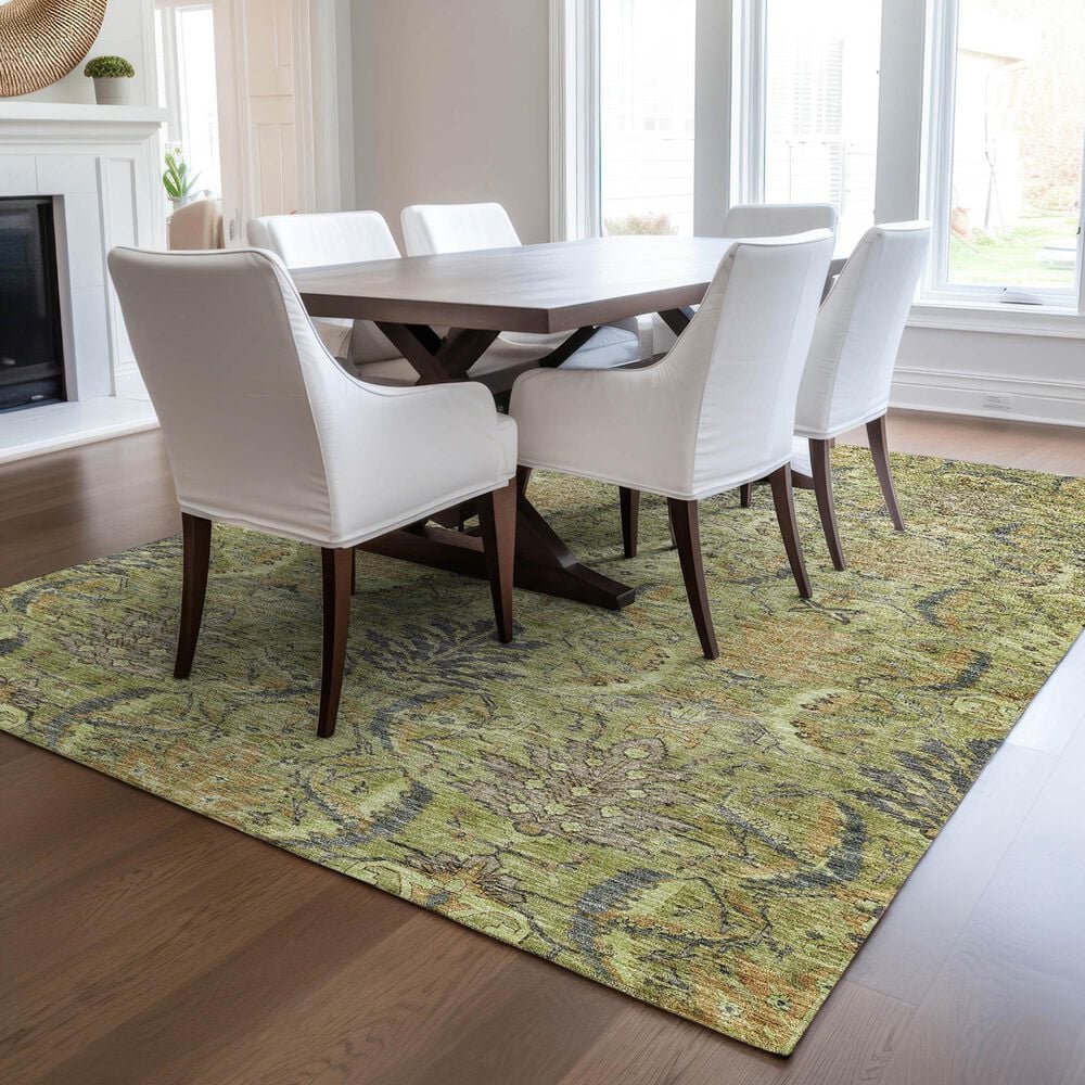 Dalyn Rug Company Solace SL7 3&#39; x 5&#39; Aloe Area Rug, , large