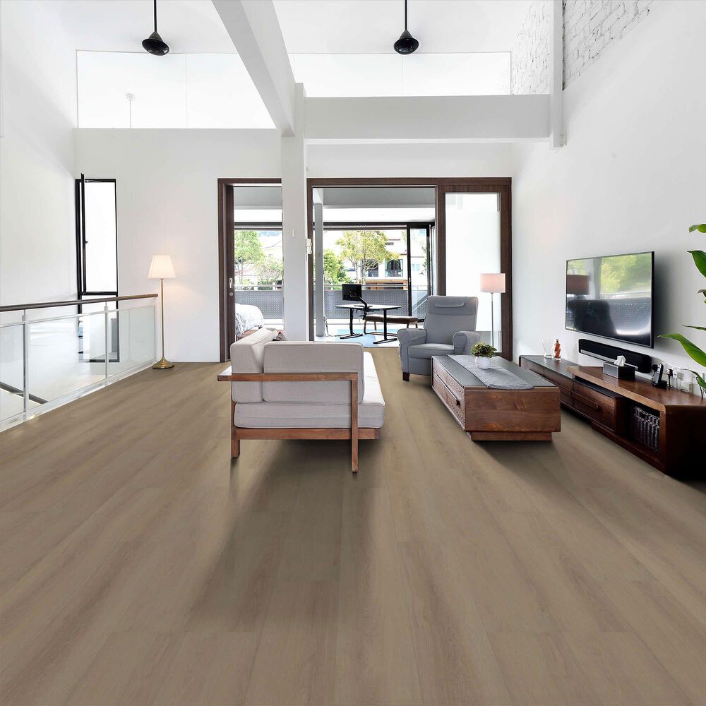 Shaw Dwell Cozy Taupe 9&quot; x 60&quot; Luxury Vinyl Plank, , large