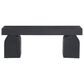 37B Holgrove Accent Bench in Black, , large