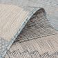 Central Oriental Melbourne Thistle 5" x 7" Lead and Tidepool Area Rug, , large