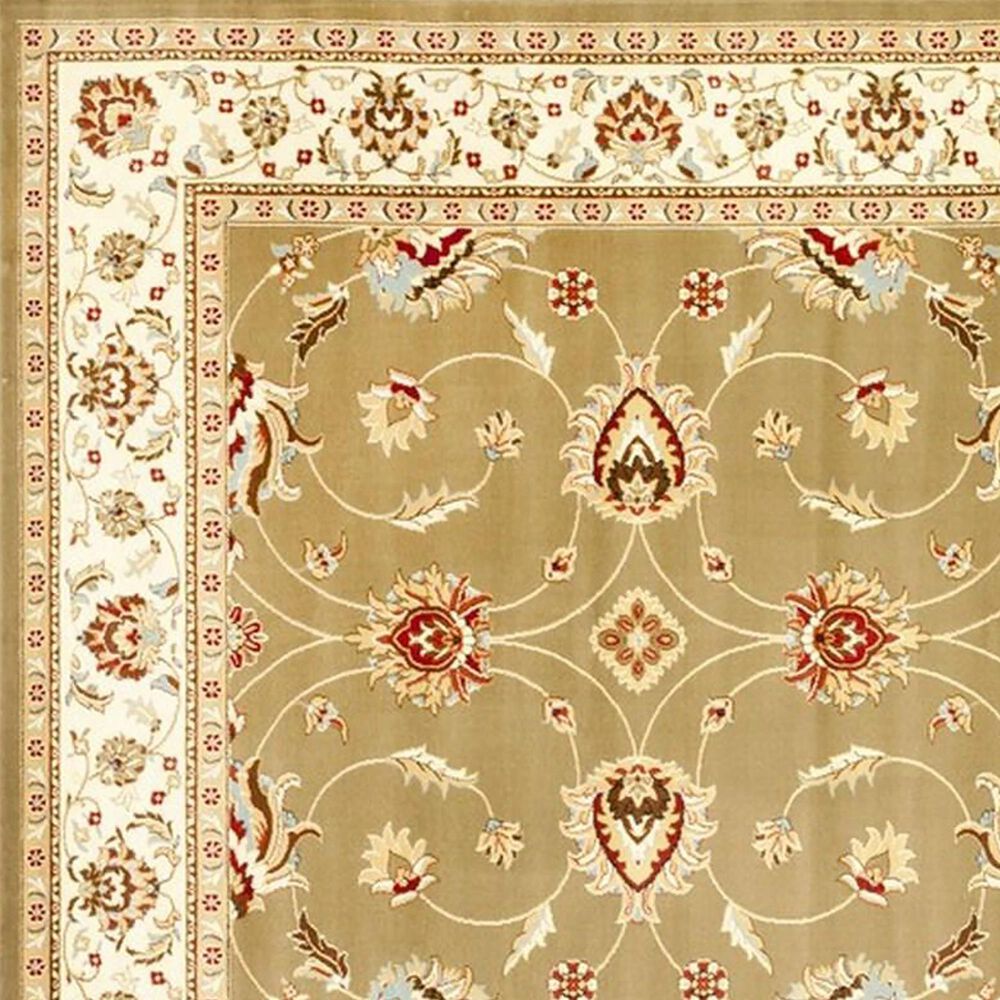Safavieh Lyndhurst LNH553 3&#39;3&quot; x 5&#39;3&quot; Green and Ivory Area Rug, , large