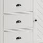 Mayberry Hill Kona 4 Piece Twin Bed Set in Distressed White, , large