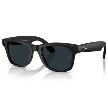 Rayban Glasses Wayfarer Gen 2 50mm Sunglasses with Clear and Grey Transitions Lenses in Matte Black, , large