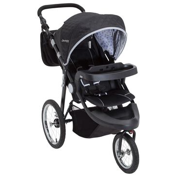 Delta Jeep Cross-Country Sport Plus Jogger Stroller in Charcoal Galaxy, , large