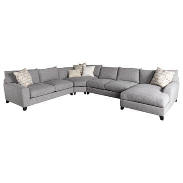 Jonathan Louis International Harris 4-Piece Sectional in Henequen Slate, , large