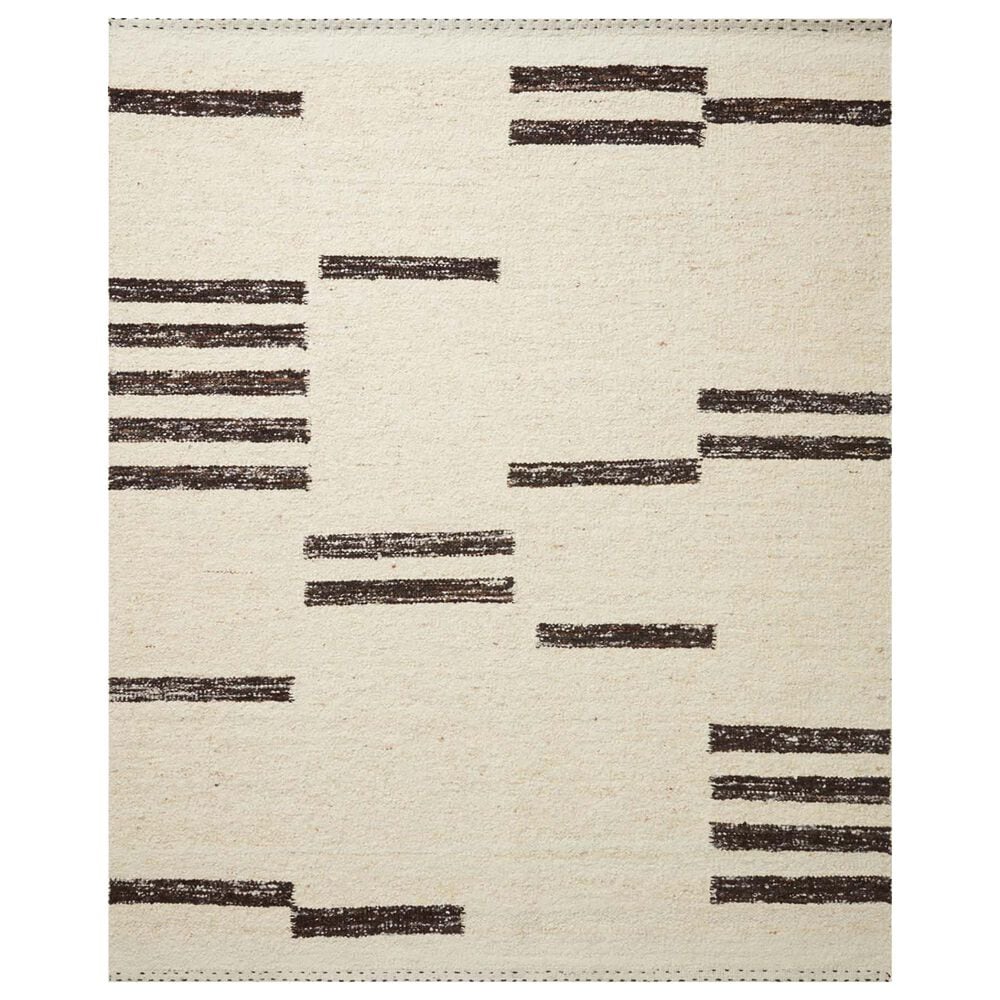 Loloi Roman 2" x 3" Natural and Bark, , large