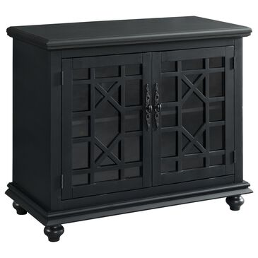 Martin Svensson Home Cassandra Small Spaces TV Stand in Antique Black, , large