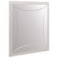 Vantage Mezzanine Mirrored 6 Drawer Dresser and Mirror in Dove Gray, , large
