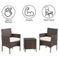 Timberlake 3-Piece Patio Seating Set in Brown, , large