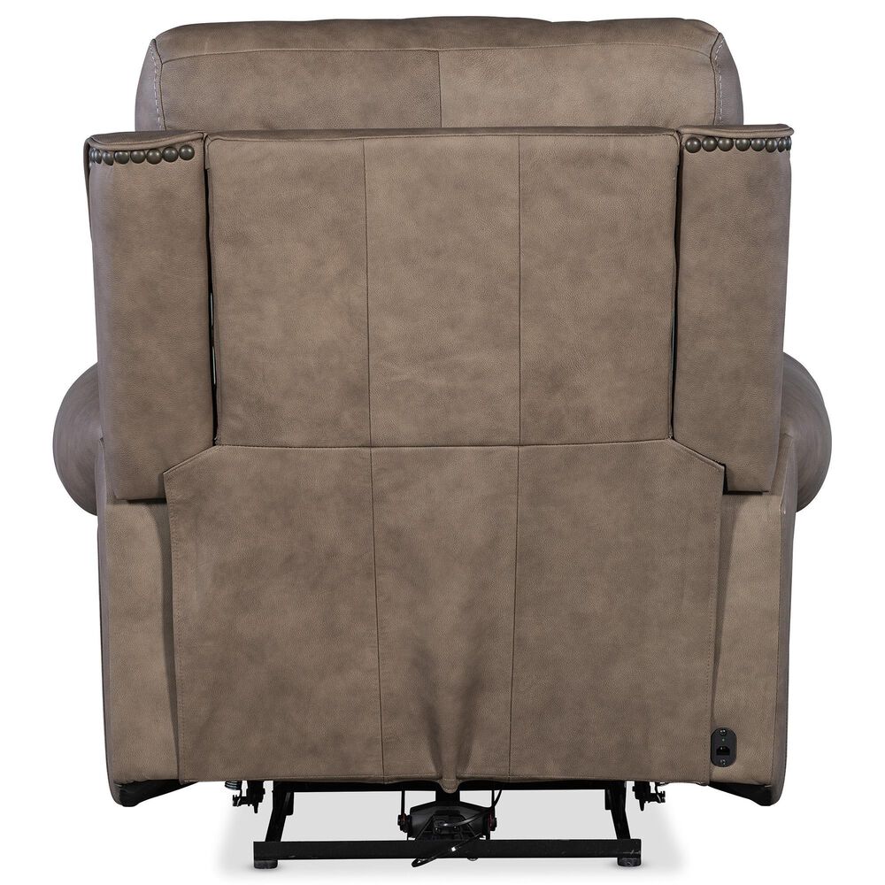 Hooker Furniture Duncan Power Recliner with Headrest and Lumbar in Kalahari Camel, , large